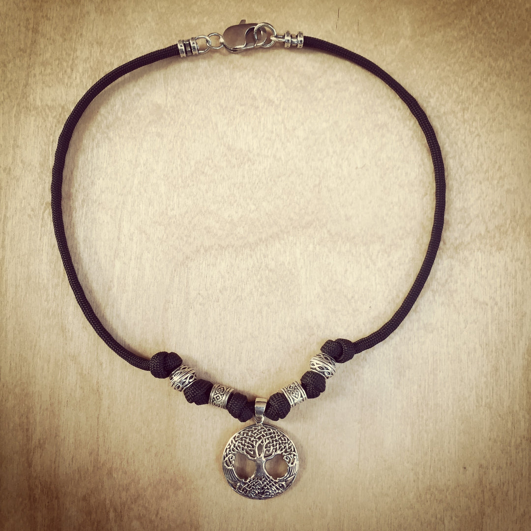 Sterling Silver Celtic Tree Necklace