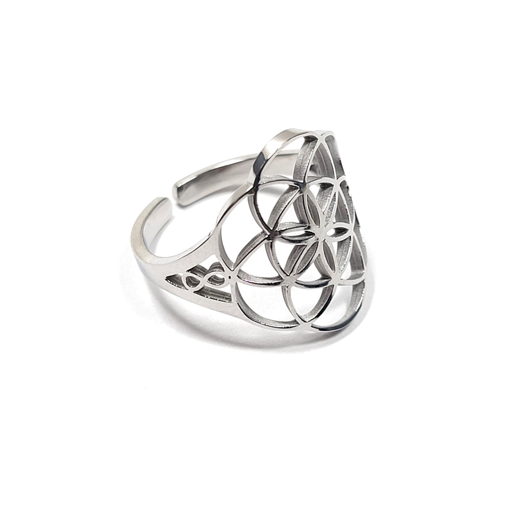 Divinity Infinity Ring with 7.83Hz Frequency