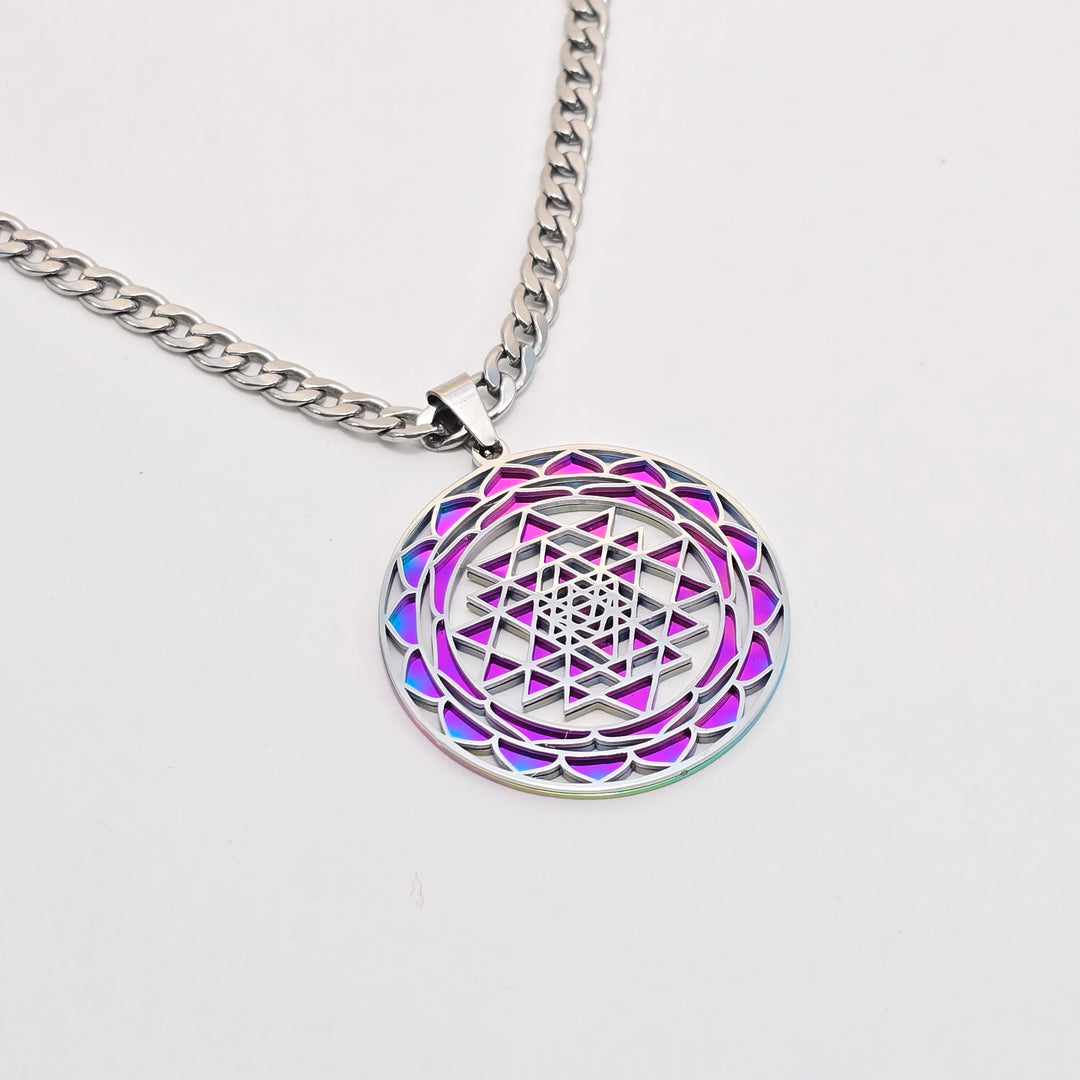 Sri Yantra 2-layer Necklace