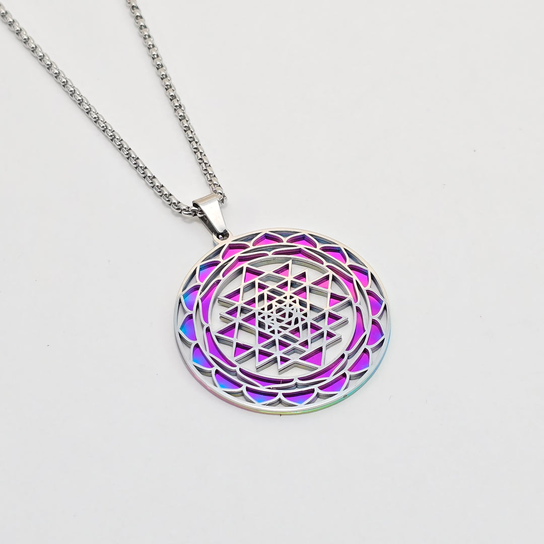 Sri Yantra 2-layer Necklace