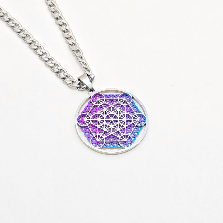 Metatron Flower Rainbow