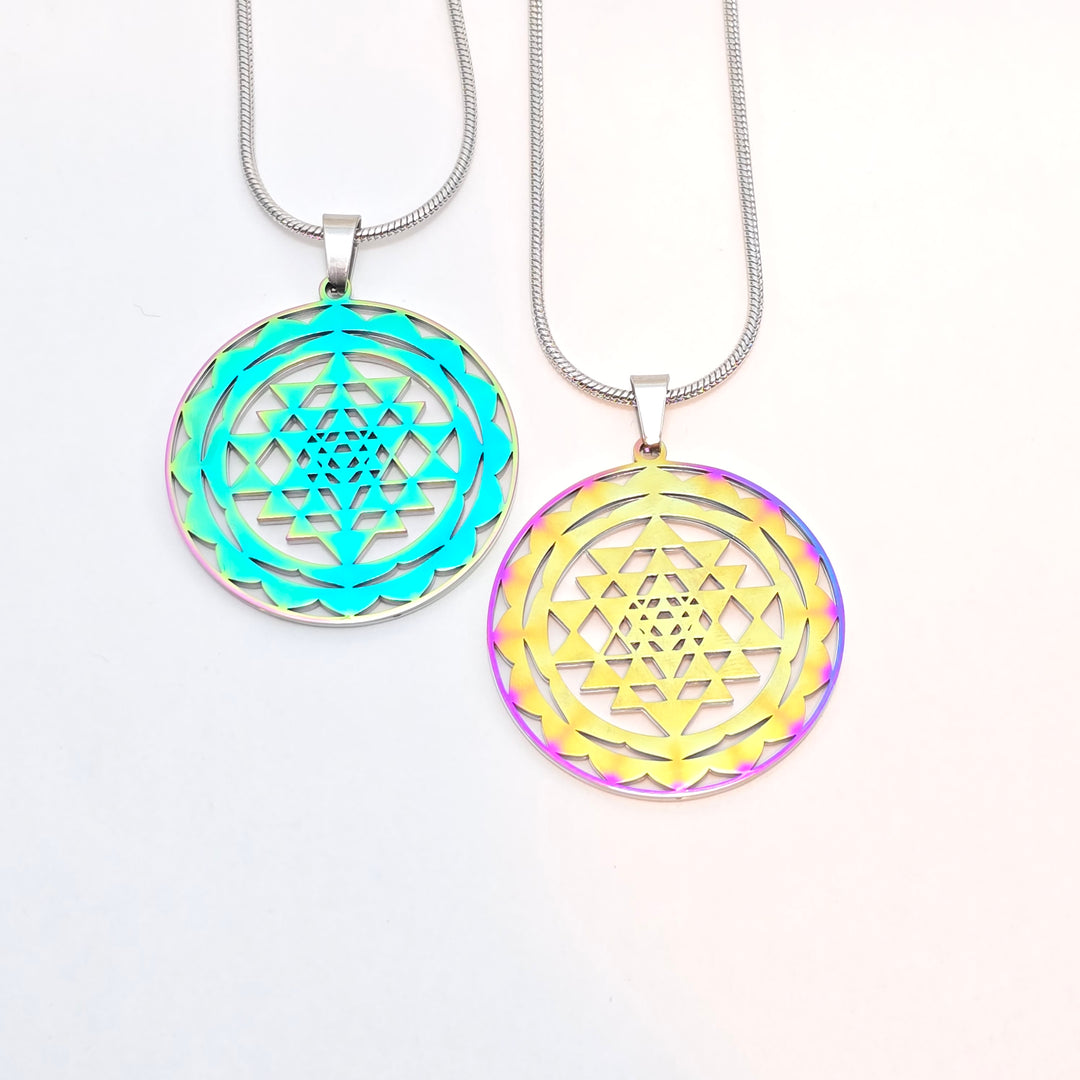 Sri Yantra 2-layer Necklace