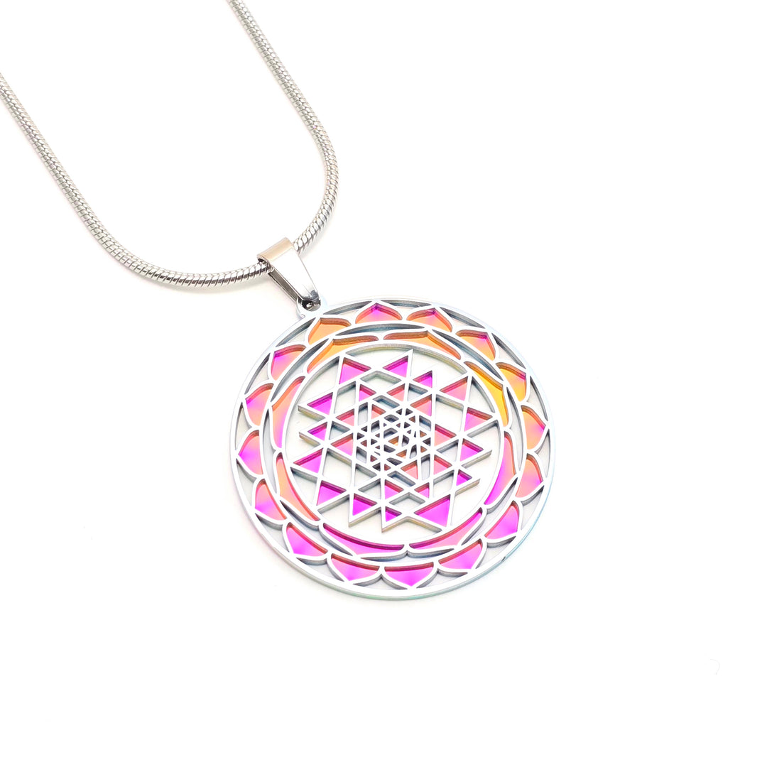 Sri Yantra 2-layer Necklace