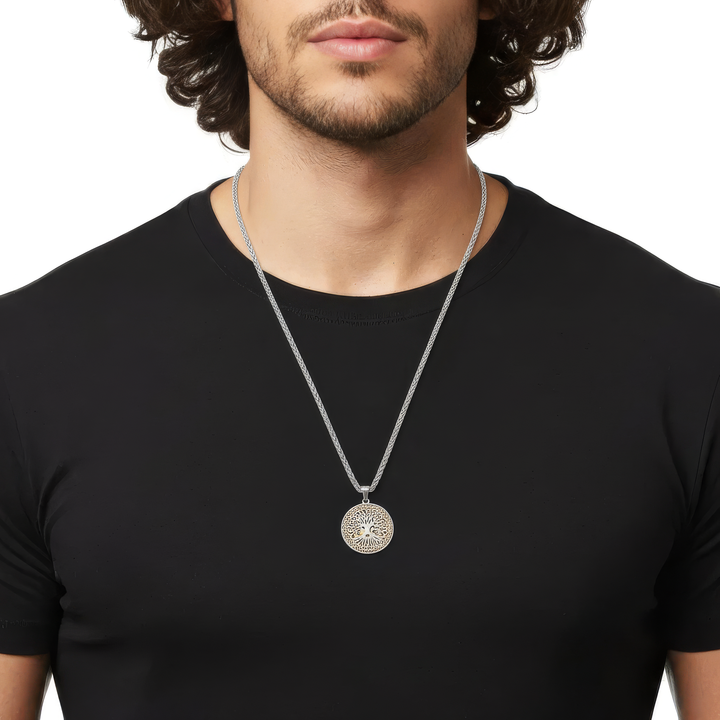 Tree of Life Silver-Gold - Earth Frequency Infused