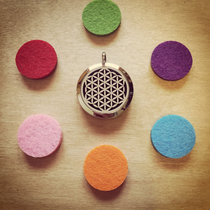 Flower of Life Aromatherapy Locket 30mm