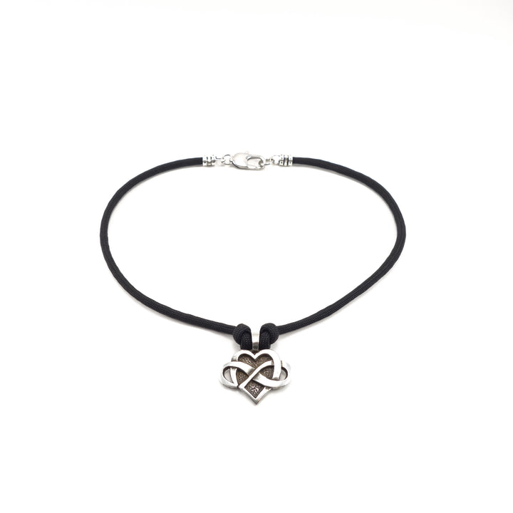 Infinite Love Pewter Necklace