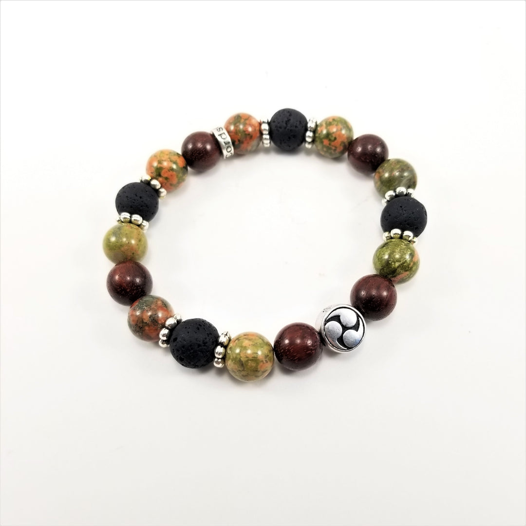 Balance, Love, Healing Bracelet - 10mm