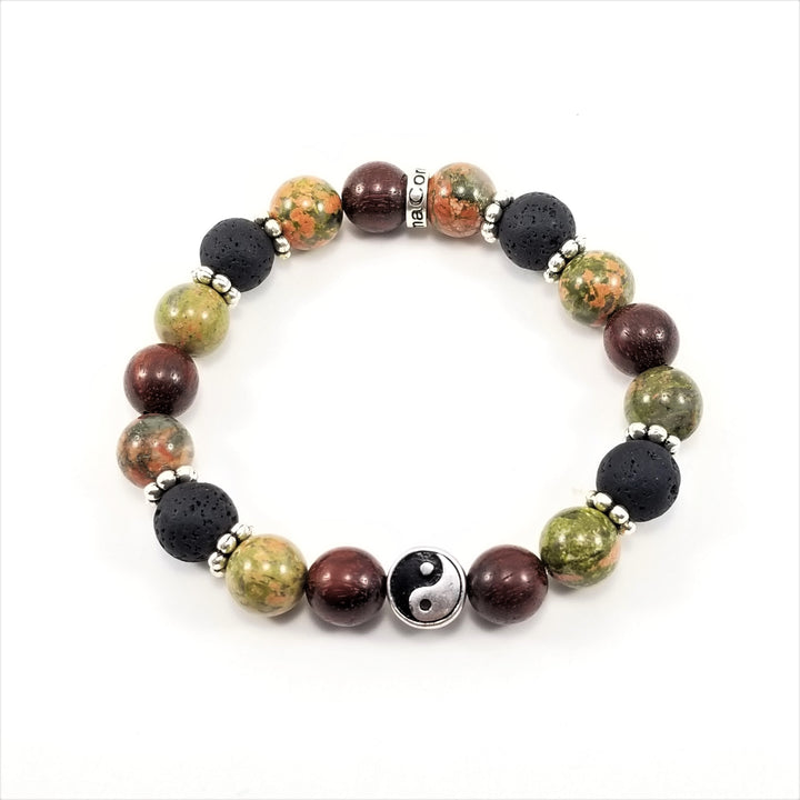 10mm Balance, Love, Healing Bracelet