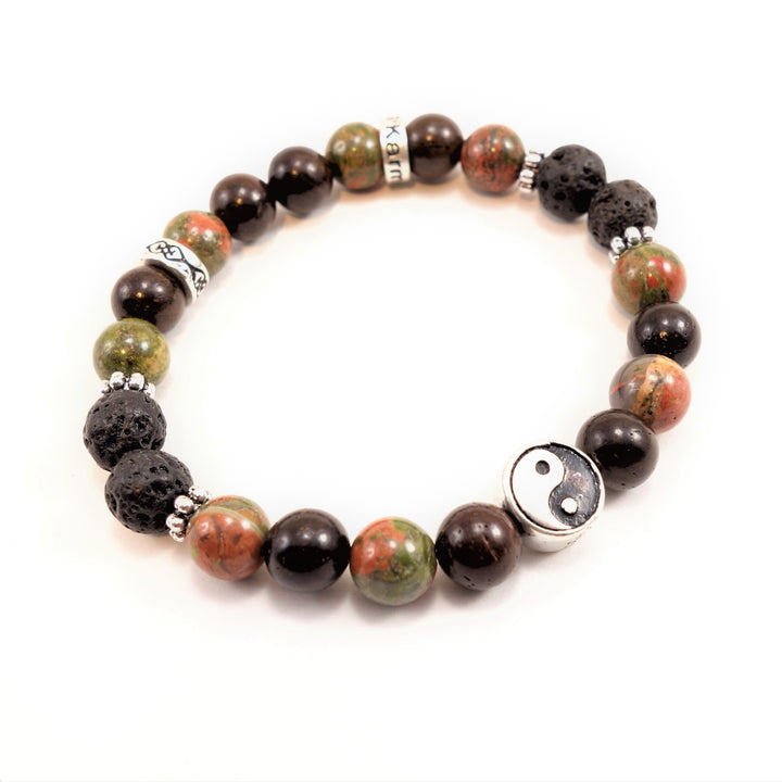 8mm Balance, Love, Healing Bracelet