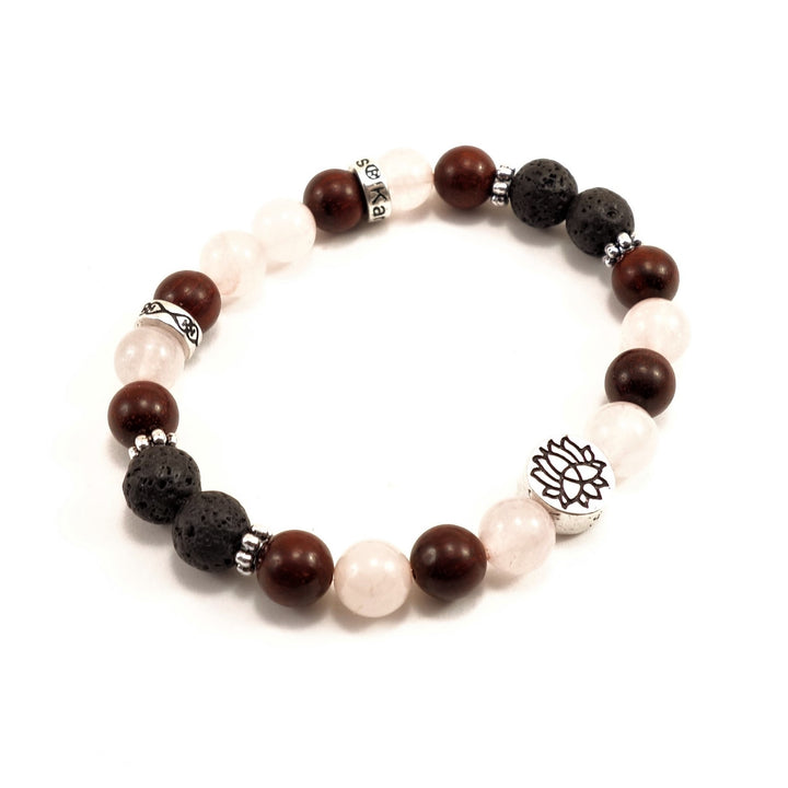 8mm Peace, Resilience & Love Bracelet