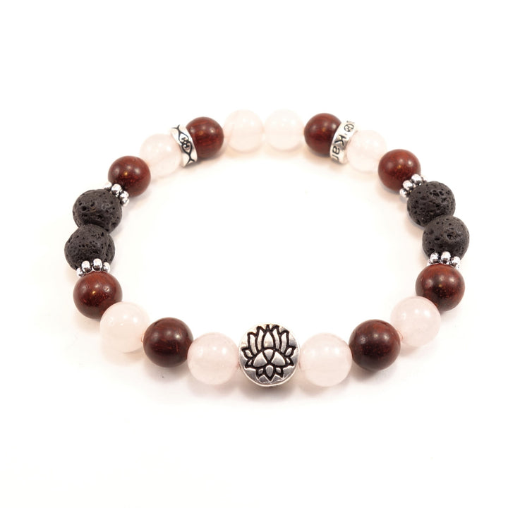 8mm Peace, Resilience & Love Bracelet