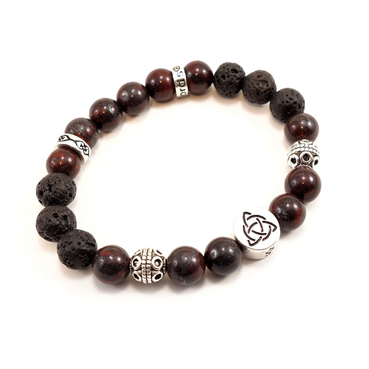 8mm Triquetra/Infinity Vitality Bracelet