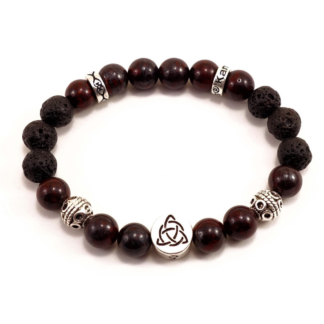 8mm Triquetra/Infinity Vitality Bracelet