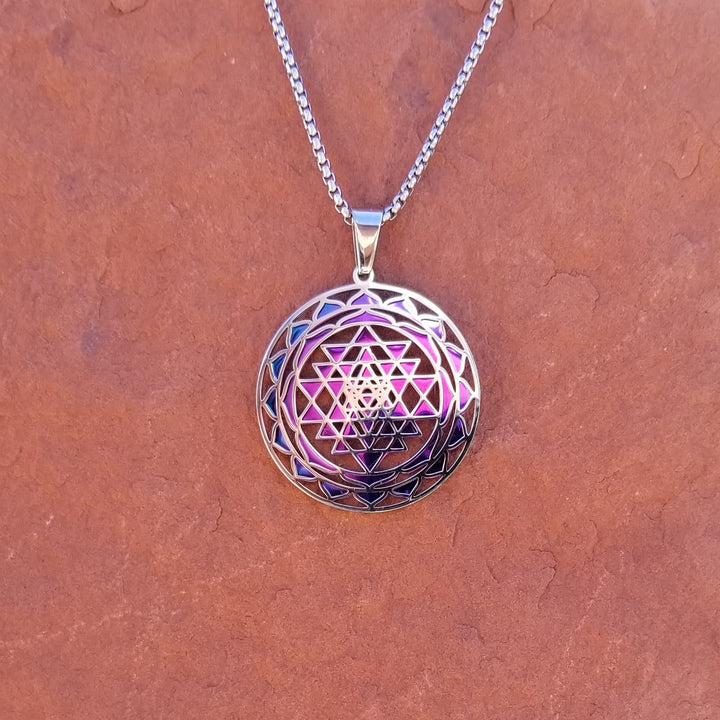 Sri Yantra 2-layer Necklace