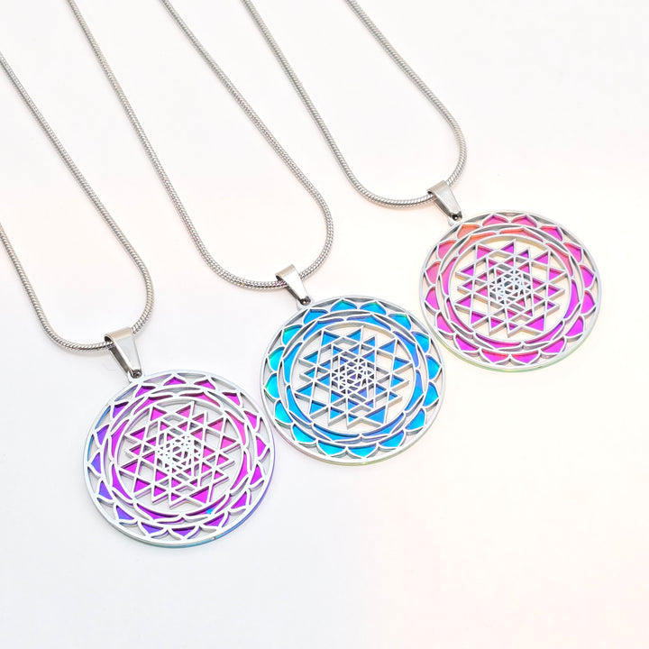 Sri Yantra 2-layer Necklace